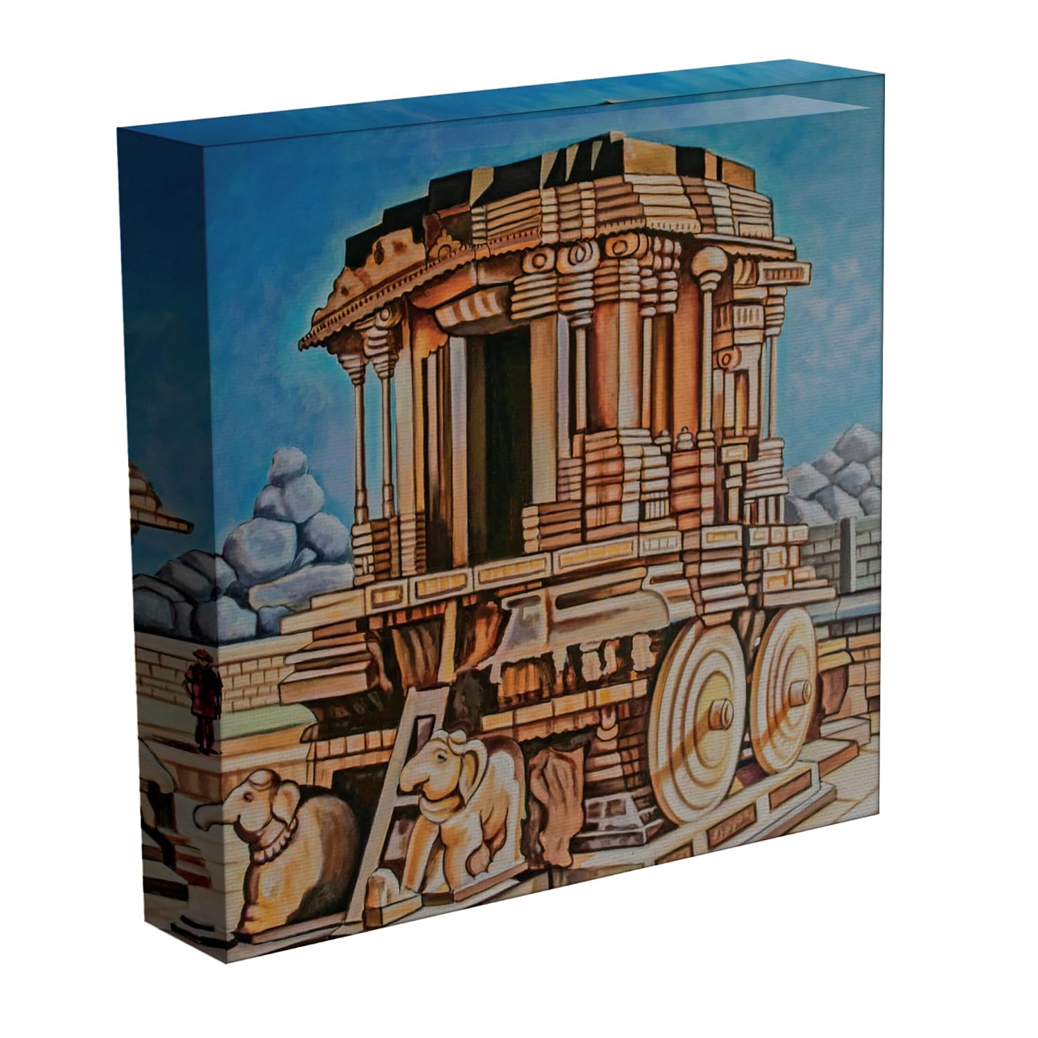 inep-b07y7ncyvl-close-up-of-steer-your-serenity_-the-chariot-framed-spiritual-wall-art-showing-vivid-matte-prints.jpg